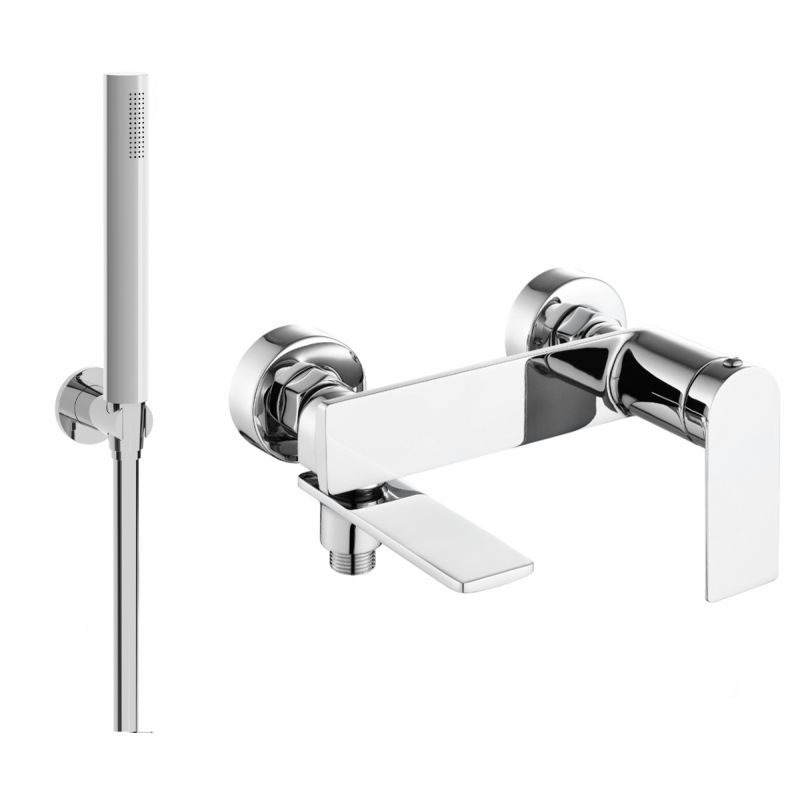 Bateria wannowa z zestawem prysznicowym Mexen Zero chrom 1 szt.