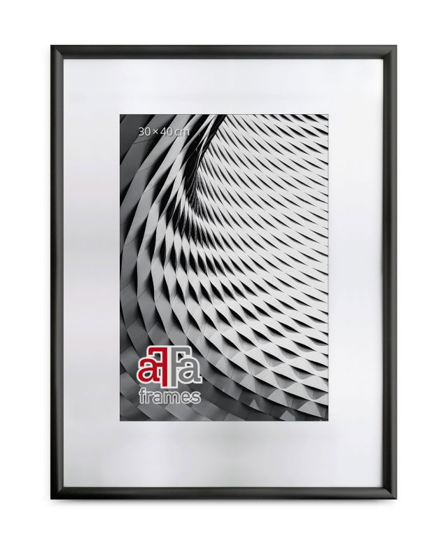 Ramka drewniana na zdjęcia One Art Finger 40x50 cm czarny 1 szt.