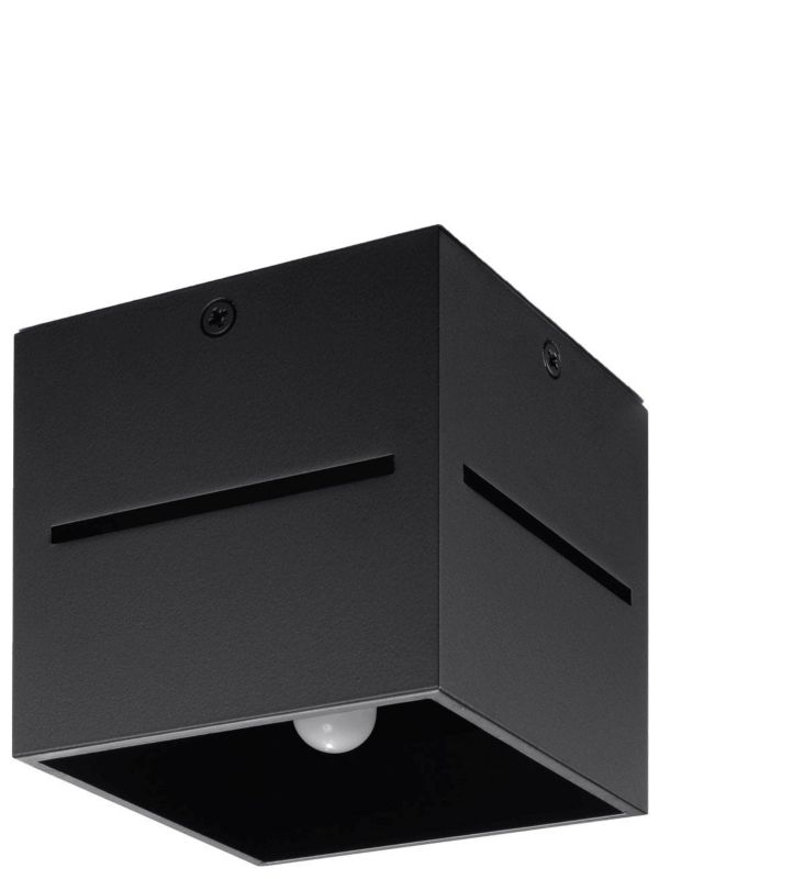 Reflektor spot Sollux Lighting Lobo czarny 1 x G9 x 40W IP20 wym: 10 x 10 cm - 1 szt.