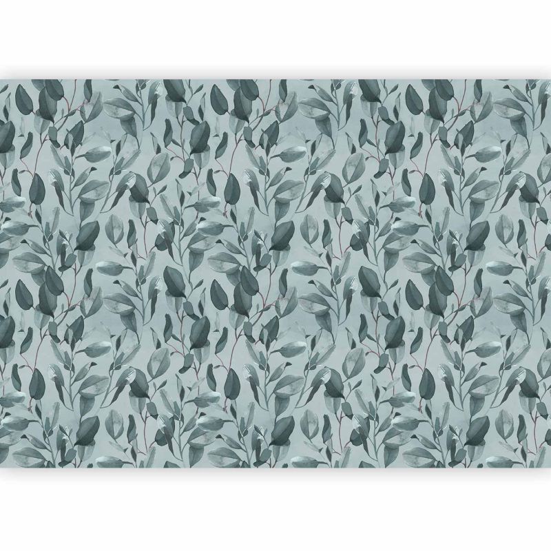 Fototapeta flizelinowa Artgeist 170 g/m2 wodoodporna Liście czarna 100x70 (2 części) 0643ac rolka 1 szt