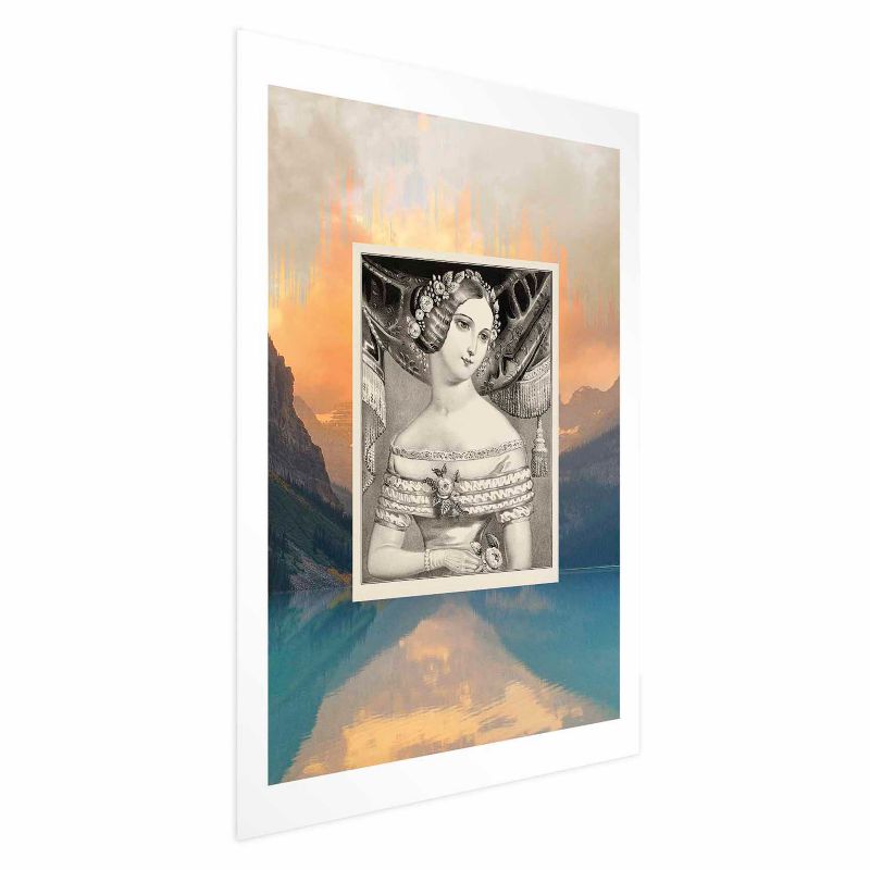 Plakat Artgeist Retro portret 40x60 cm bez ramy 1 szt