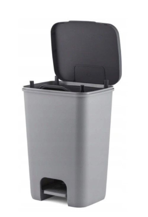 Kosz na śmieci Curver Essentials 40L, szary
