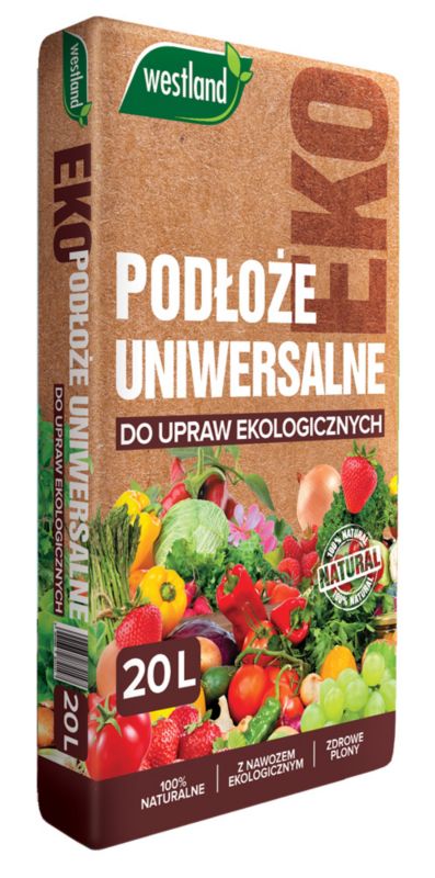 Podłoże uniwersalne do upraw ekologicznych 20 l