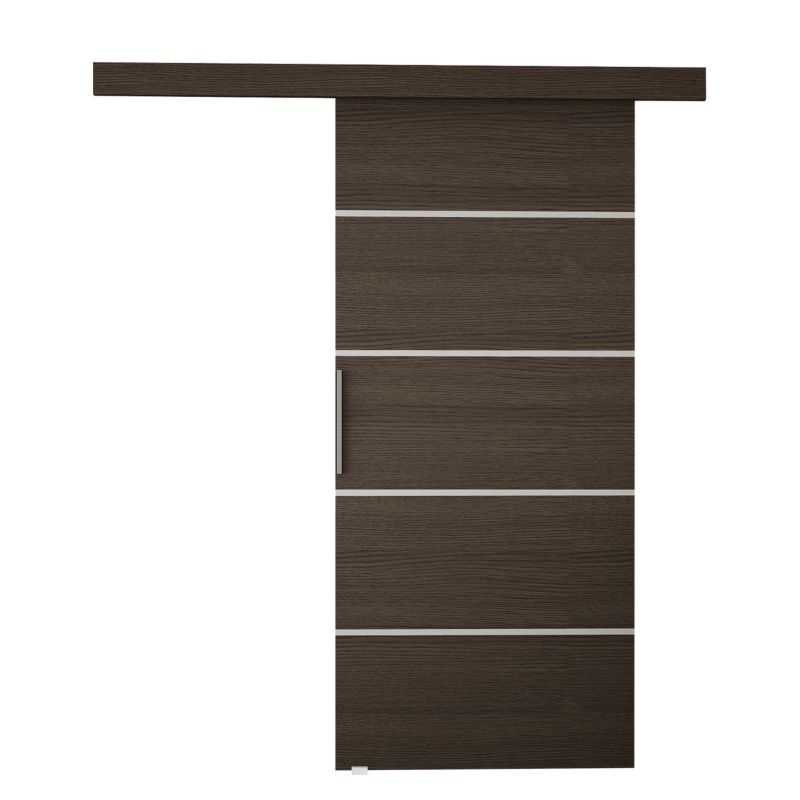 Drzwi przesuwne wewnętrzne MIRJAN 24 Rubi III 70 + samodomykacz choco 1 kpl.