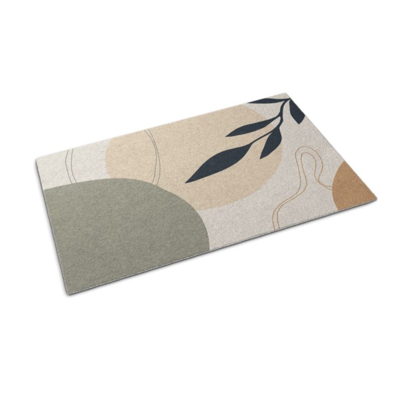 Wycieraczka wewnętrzna Tulup 60x40cm Roślina Liść Antypoślizgowa 1 szt.