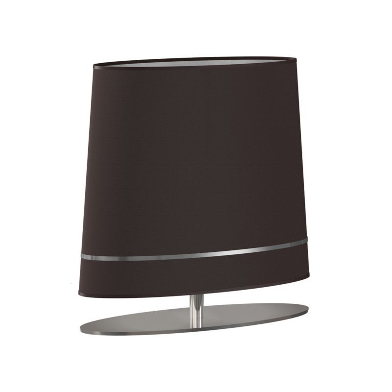 Lampa stołowa Milagro Bootes szarośo-chromowana-srebro 1 x E27 x 60W IP20 wym: 52 x 50 x 20 cm mosiądz - 1 szt.