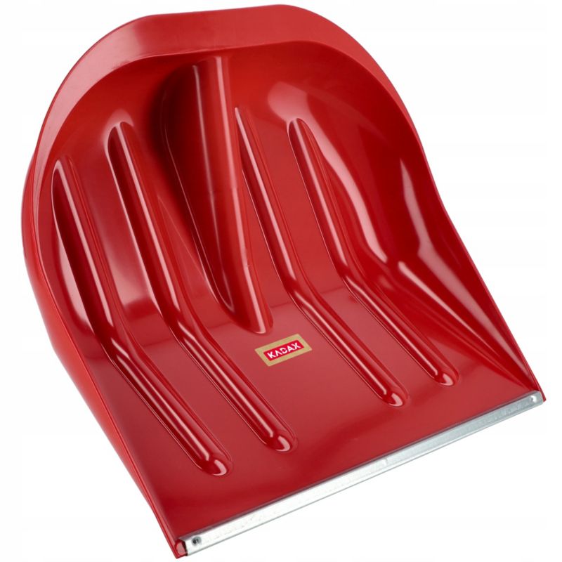 Łopata Do Śniegu KADAX Zgarniacz szufla Śniegowa Bez Trzonka Duża Czerwona 1szt.