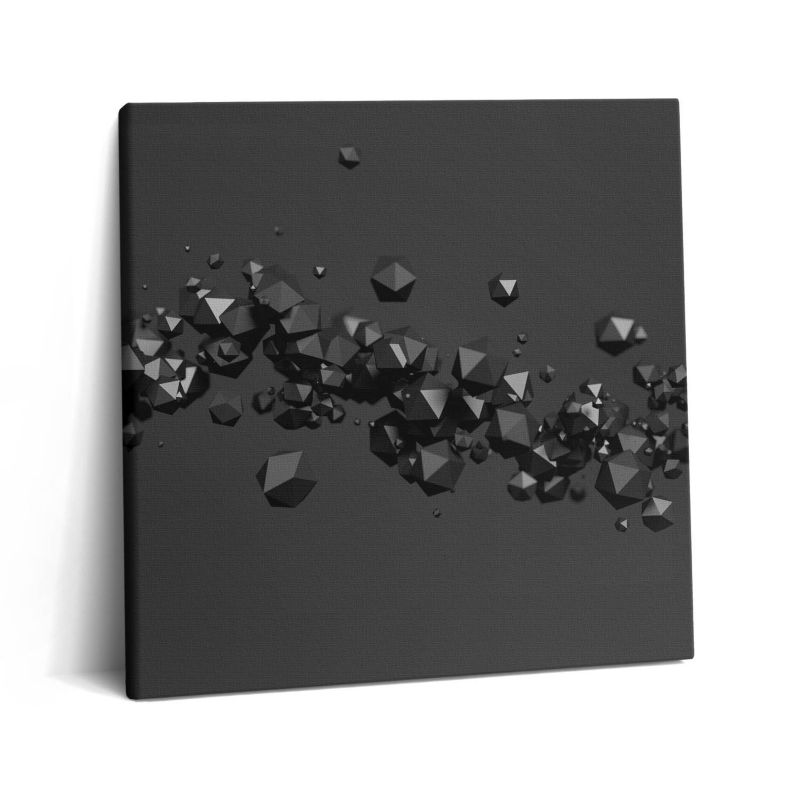 Obraz na płótnie Wallfluent 60x60 cm Kształty 3D abstrakcja 1 szt.