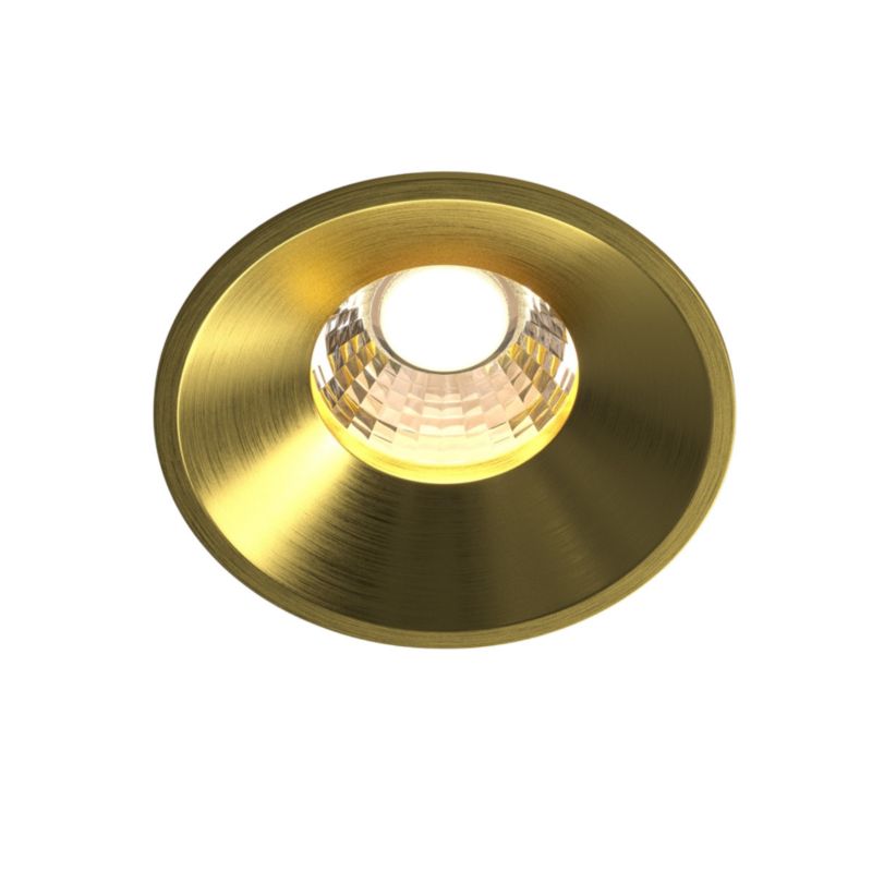 Oprawa sufitowa wpuszczana Maytoni Round mosiądz LED 12W 3000K 930lm IP20 wym: 6 x 8 x 8 cm okrągła - 1 szt.