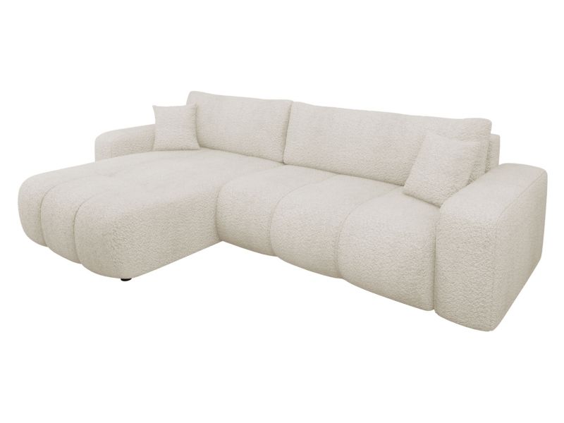 Narożnik MIRJAN 24 Furyn L Maxi szarobeżowa bukla 1 szt.