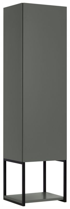 Słupek łazienkowy Furnidea 130 cm wiszący lakierowany zielony półmat LOV 1 szt.