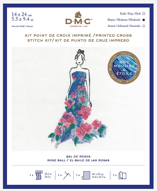 zestaw DMC do haftowania BK1793