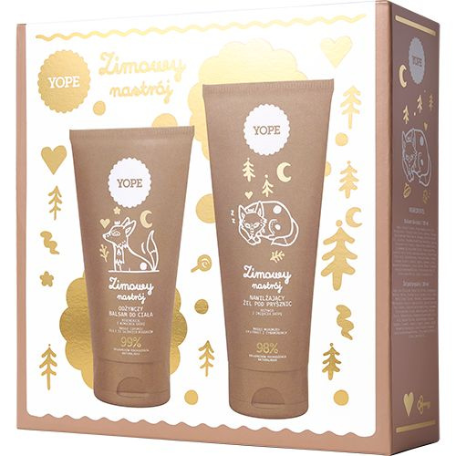 YOPE Zestaw Zimowy nastrój Żel pod prysznic + Balsam do ciała