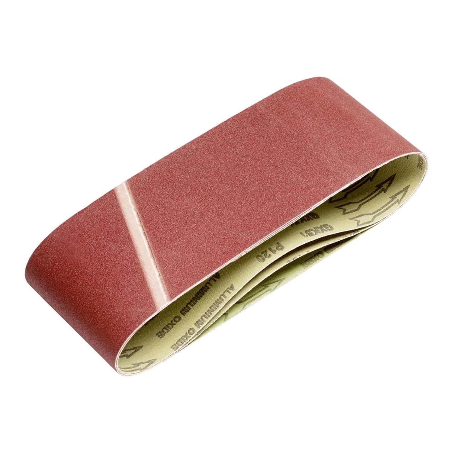 LUX Taśma szlifierska bezkońcowa 100 mm x 610 mm P 120 3 sztuki