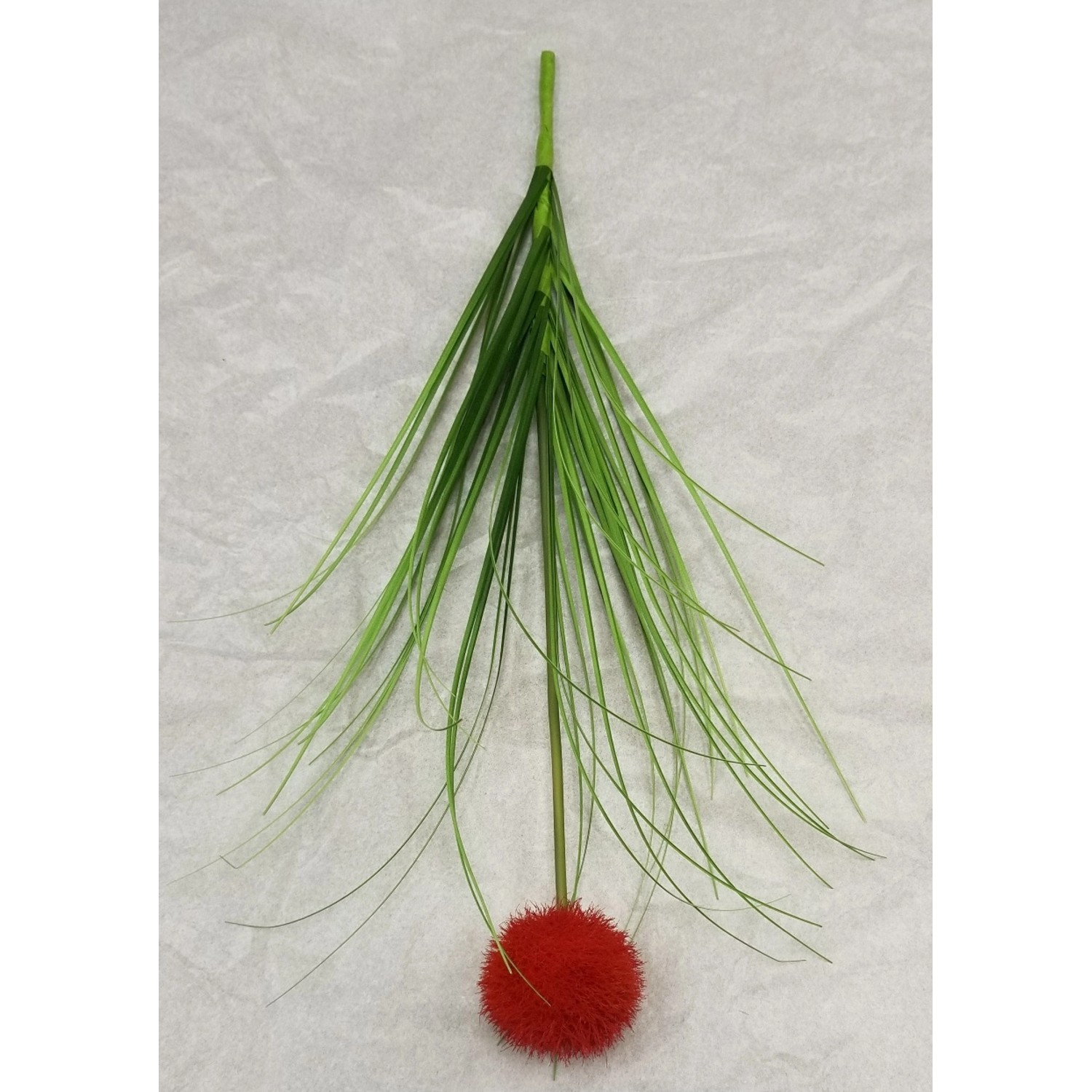 Czosnek czerwony gałązka sztuczna dł.47 cm