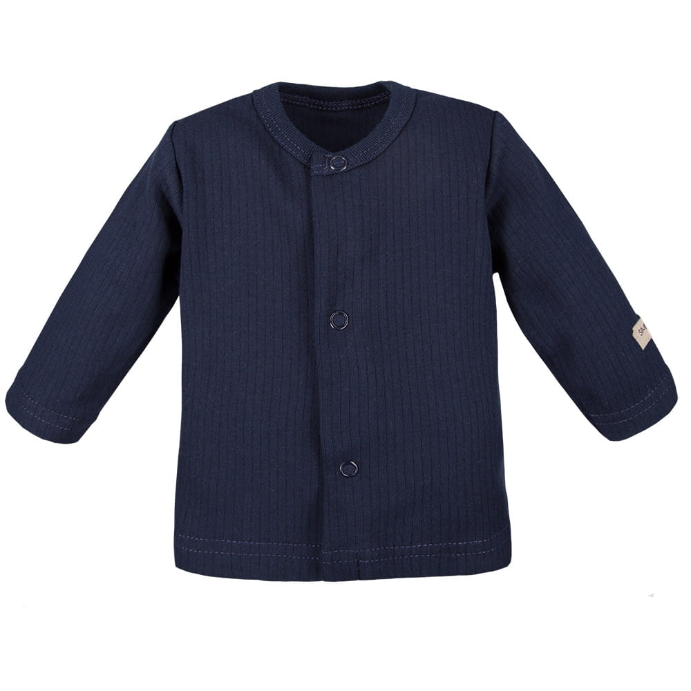 Kaftan niemowlęcy w prążek granatowy EV