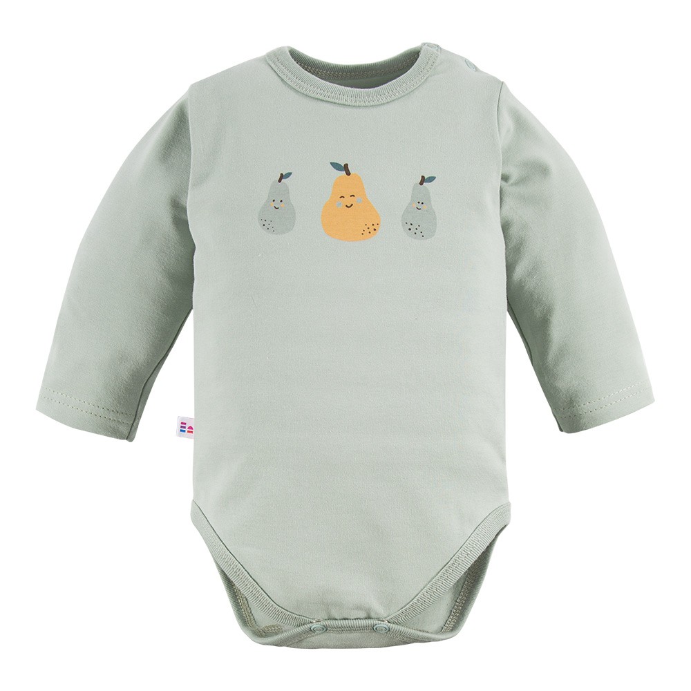 Body dziecięce zielone z gruszkami EV