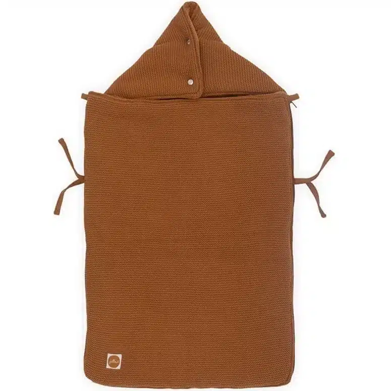 Śpiworek oddychający do wózka i fotelika Basic Knit CARAMEL Jollein BBTB