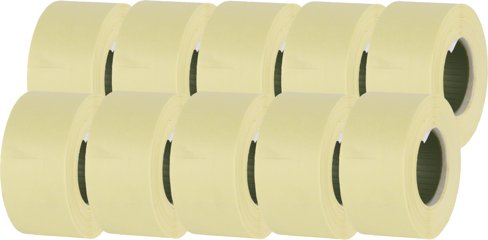 10x Taśma do metkownicy Studio Cen, 070 DT, 700 etykiet, 26x16mm, biały