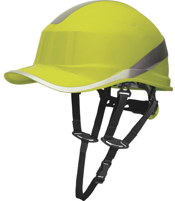 Hełm ochronny Delta Plus baseball Diamond V UP, żółty