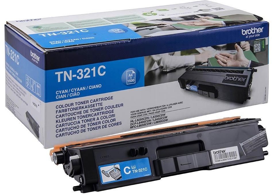 Toner Brother (TN321C), 1500 stron, cyan (błękitny)