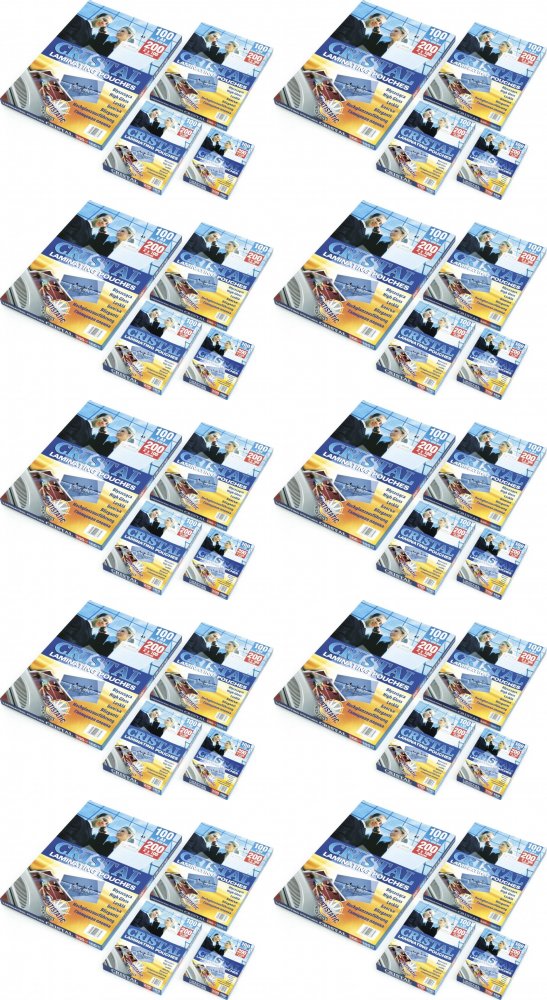 10x Folia do laminowania Argo, 303x426mm, A3, 2x80 μm, antystatyczna, 100 sztuk