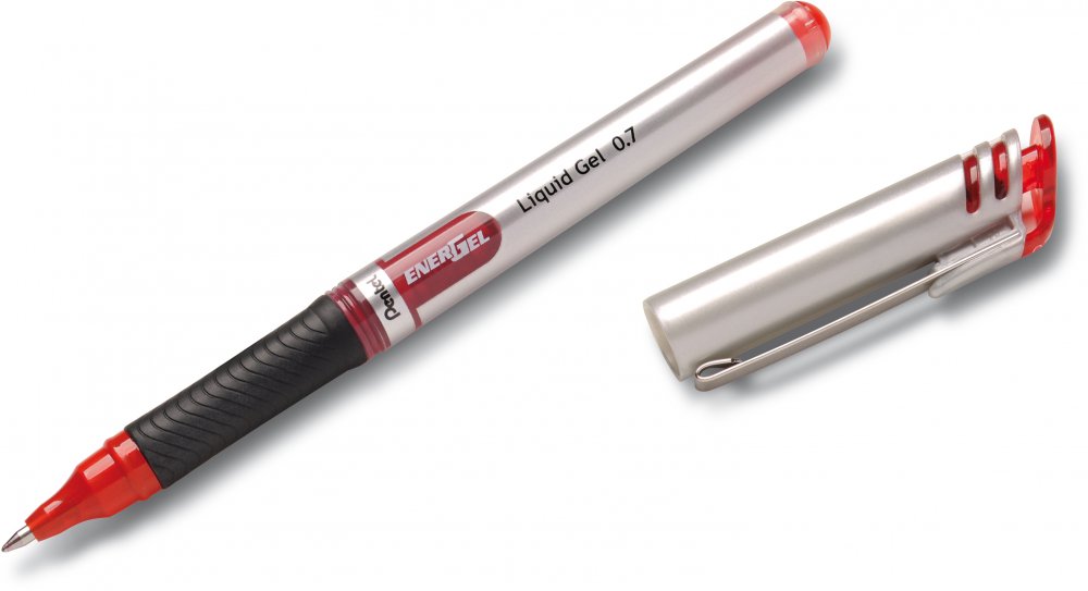 Pióro kulkowe Pentel, BL17, 0.7mm, czerwony