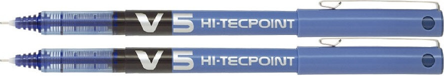 2x Cienkopis Pilot, BX-V5, 0.5mm, niebieski