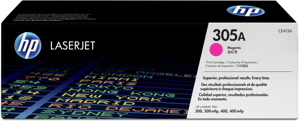 Toner HP 305A (CE413A), 2600 stron, magenta (purpurowy)