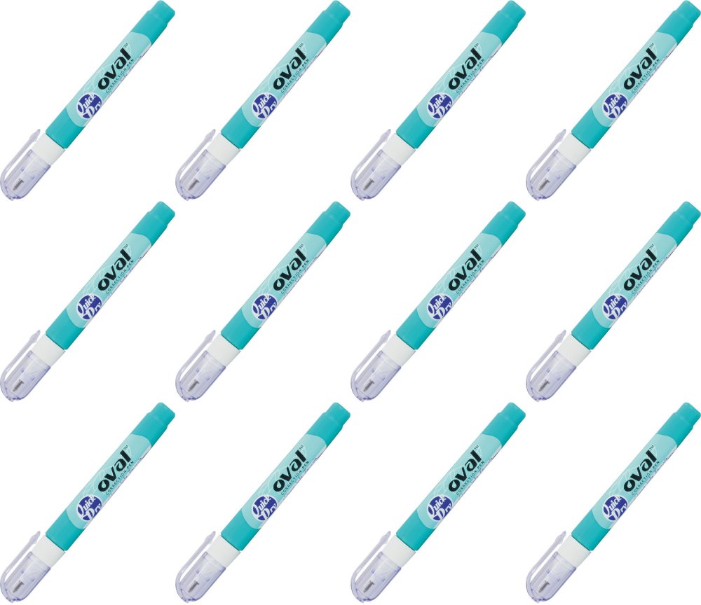 12x Korektor w piórze OVAL, ZIG-1000 , 7ml