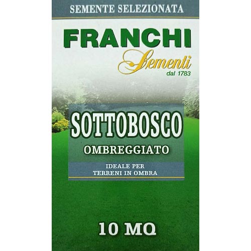 1 pac, Gazon Franchi Sementi Sottobosco - Semințe: Mod de ambalare: 250 g
