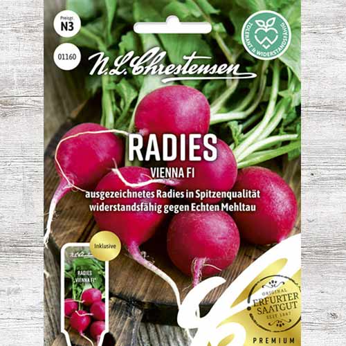 1 pac, Ridiche Vienna F1 - Semințe: Mod de ambalare: 1 pac