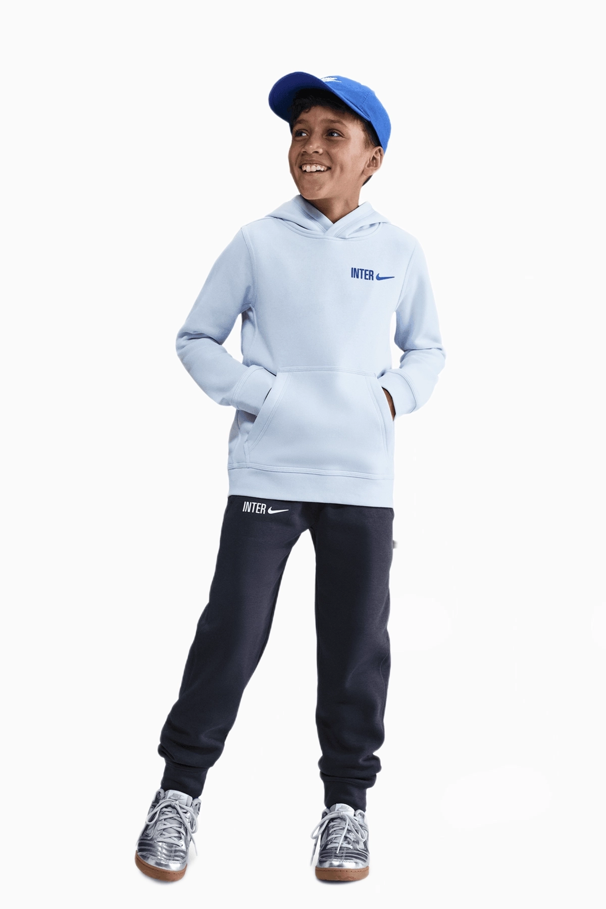 Bluza Nike Inter Mediolan 25/26 Club Junior - Błękitny