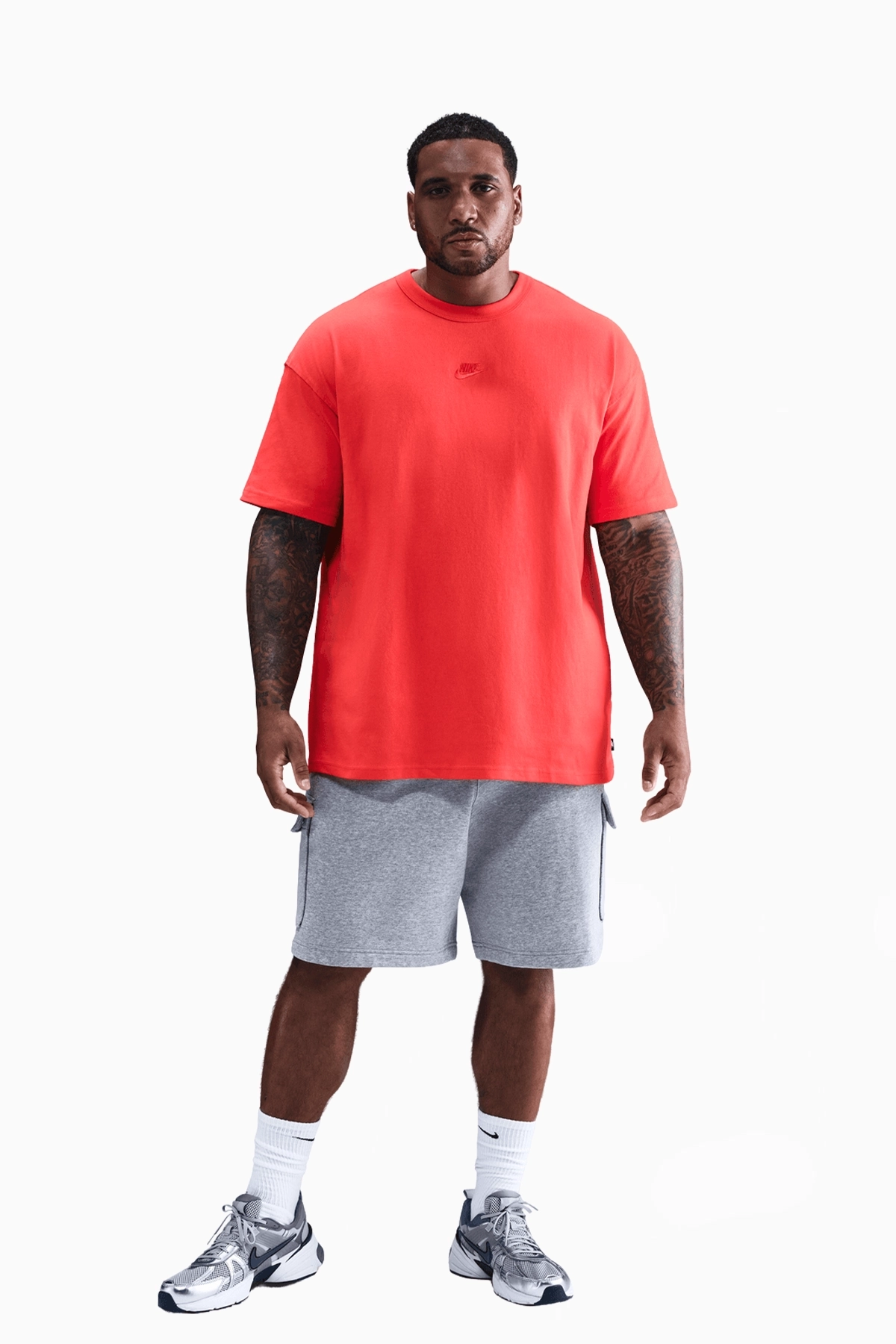 Koszulka Nike Sportswear Premium Essentials - Czerwony