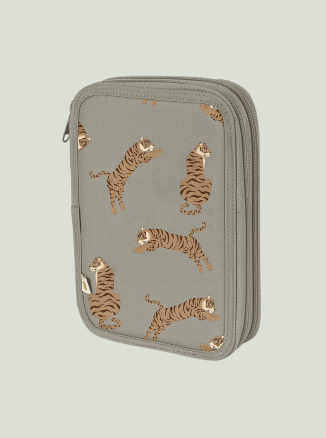 Piórnik maxi TIGER OAK z akcesoriami Konges Sløjd