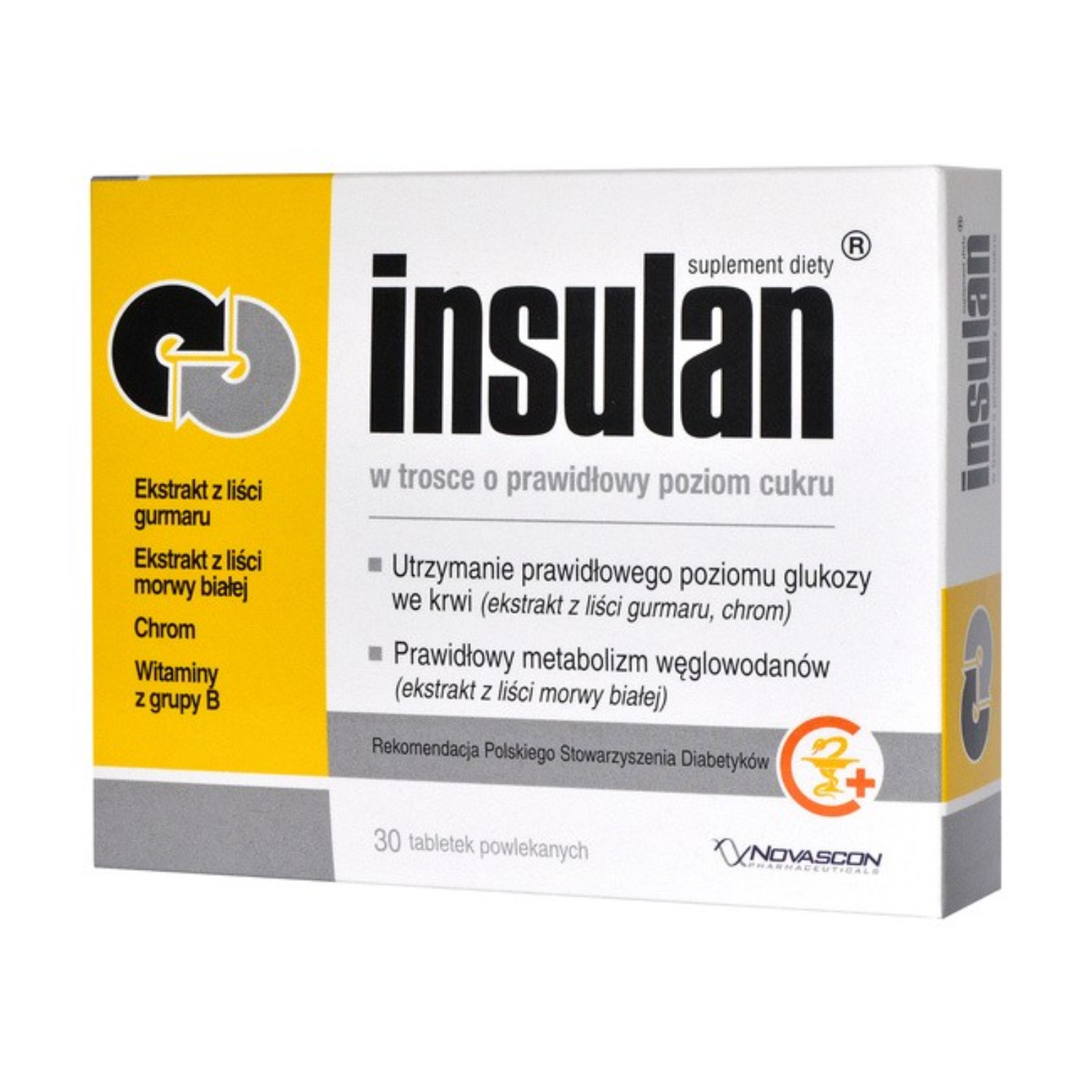 Insulan, 60 tabletek powlekanych