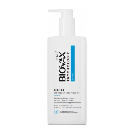 Biovax - trychologic łupież, maska do włosów i skóry głowy, 200 ml