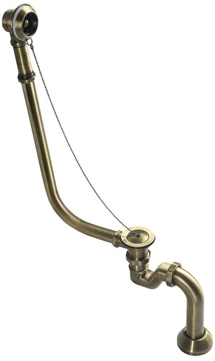 Polysan Retro syfon do wanny brąz 71690