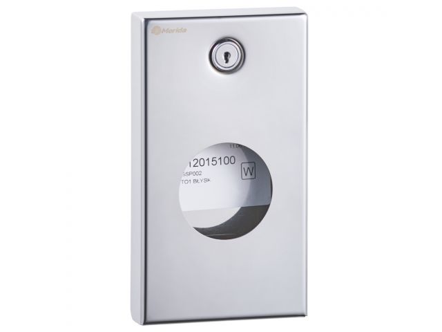 Merida Stella pojemnik na torebki higieniczne stal polerowana GSP002