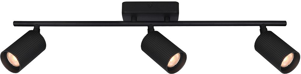 Italux Tris lampa podsufitowa 3x10 W czarna SPL-46829-3-BK