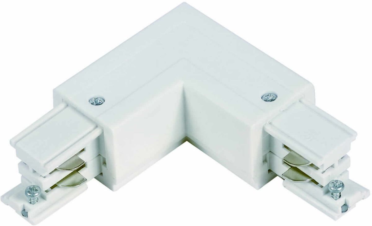 Light Prestige System 3F łącznik do szynoprzewodów L lewy biały LP-552/3FLWH