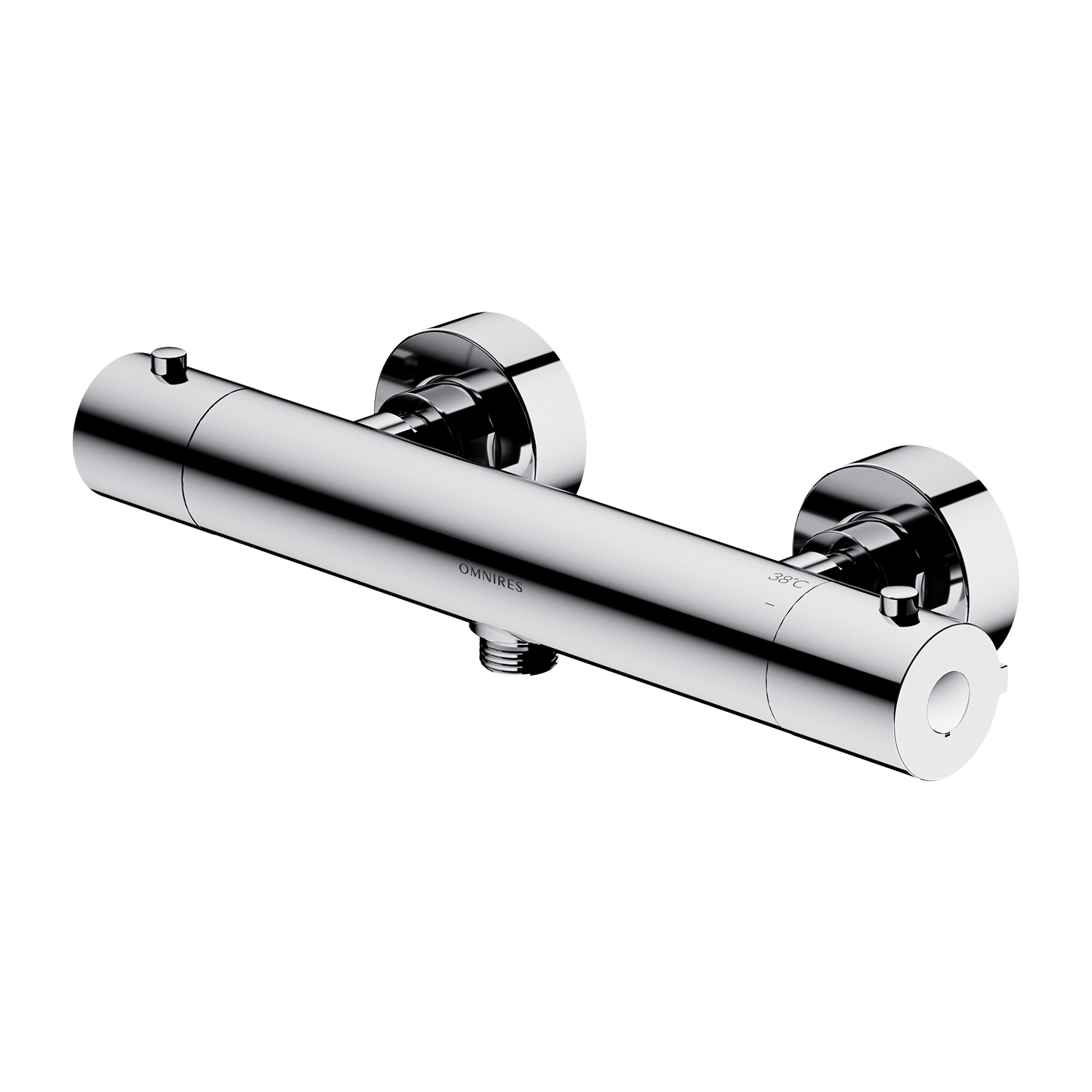 Omnires Y bateria prysznicowa ścienna termostatyczna chrom Y1246XCR - Wysyłka w 24h