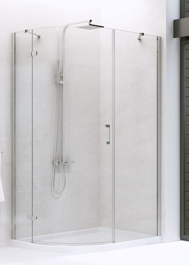 New Trendy New Merana kabina prysznicowa 120x85 cm prawa chrom/szkło przezroczyste K-0336