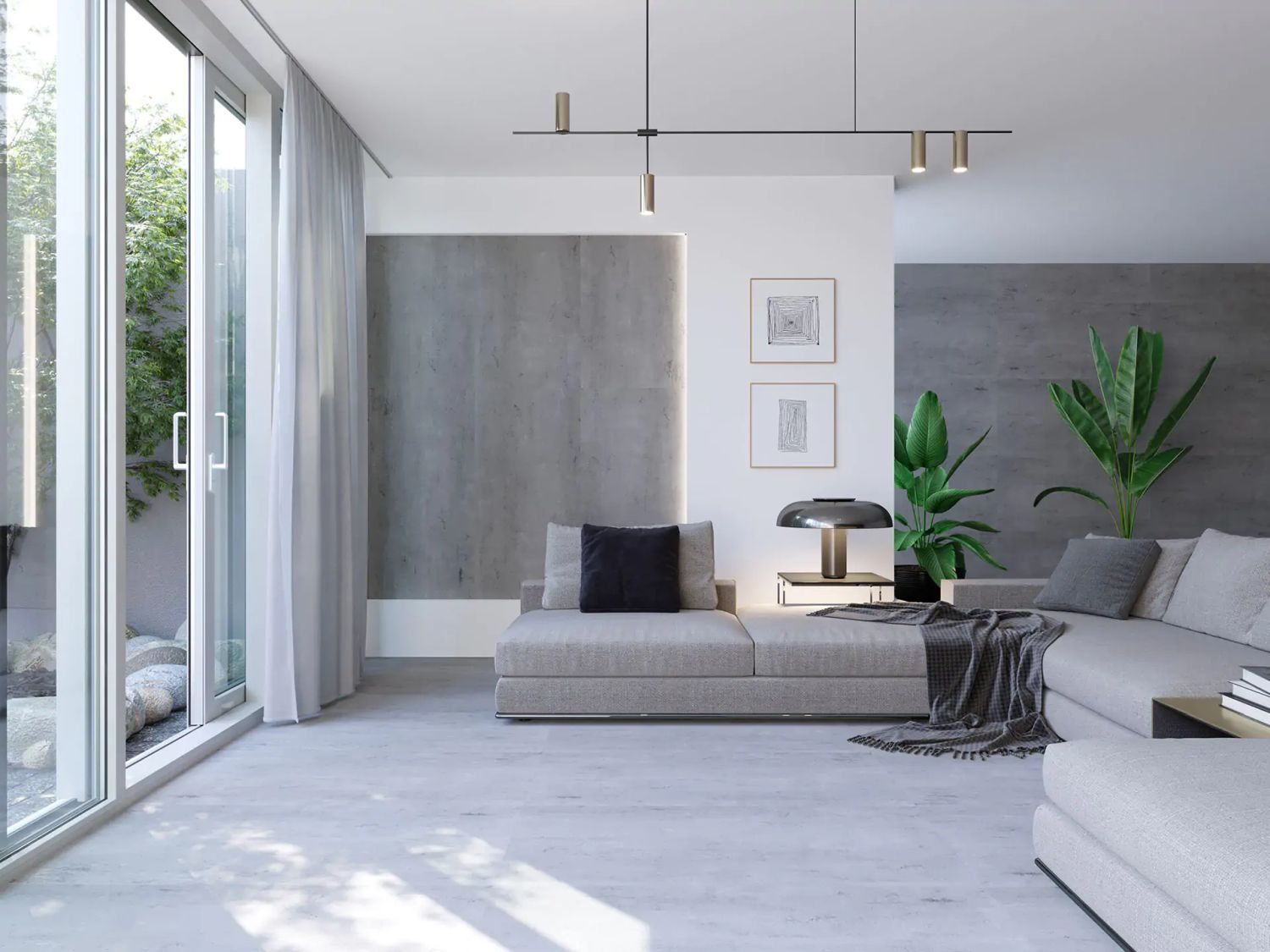 Ceramstic Di Carta płytka ścienno-podłogowa 120x60 cm szara