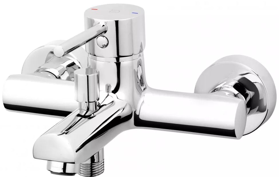 FDesign Flusso bateria wannowo-prysznicowa ścienna chrom FD1-FLS-1-11 - Wysyłka w 24h