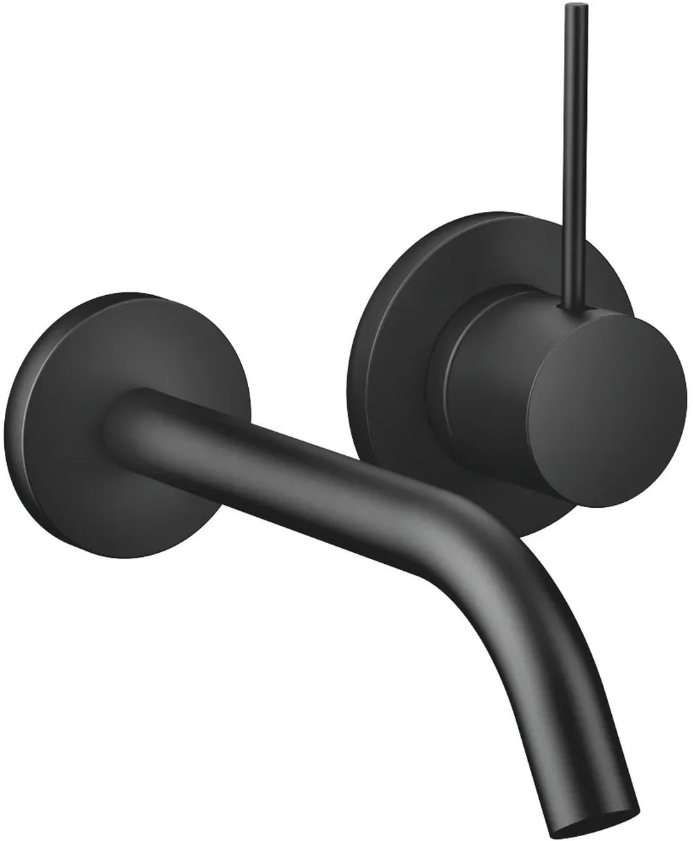 Dornbracht Meta Slim bateria umywalkowa podtynkowa czarny mat 36860662-33