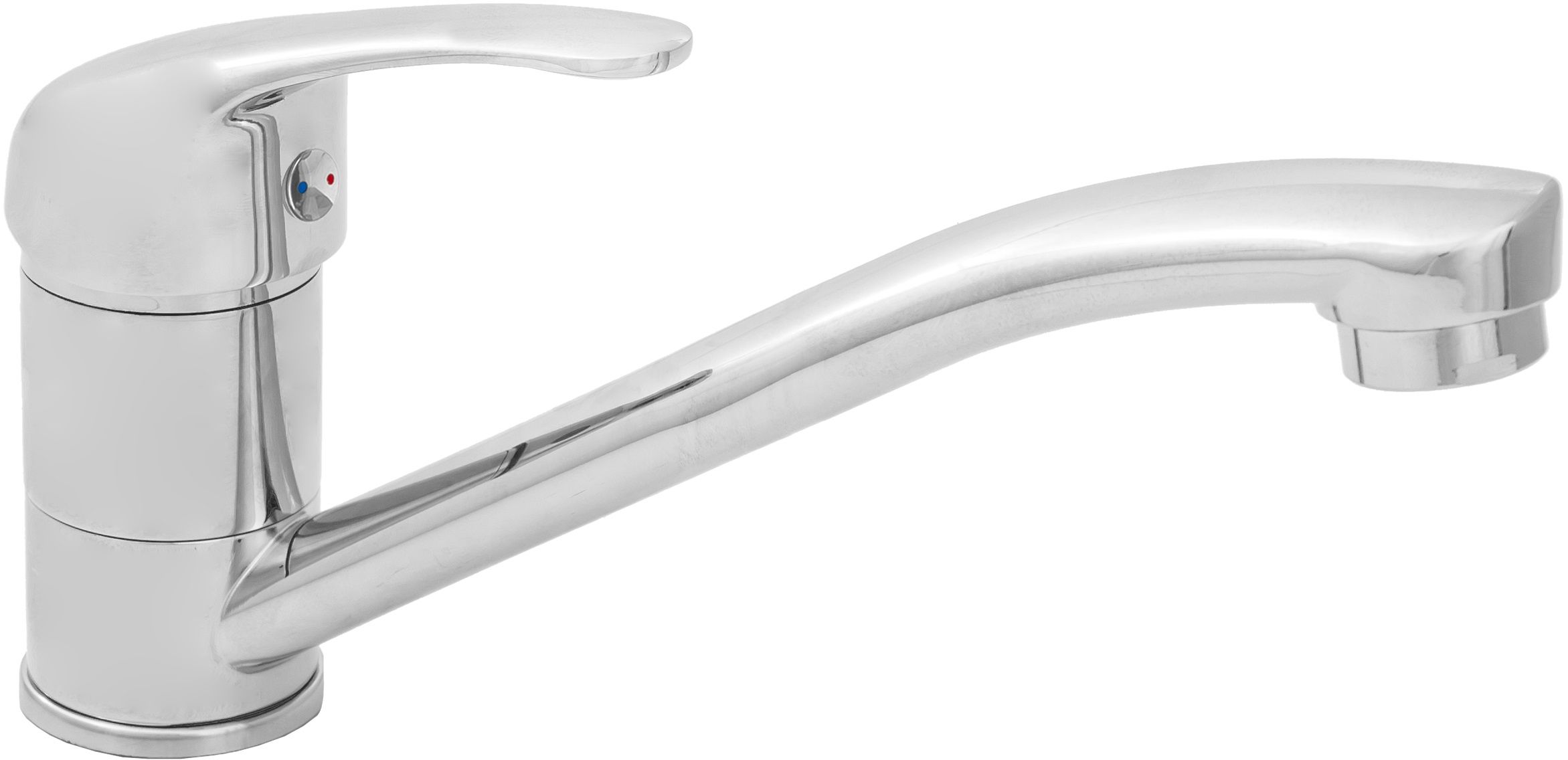 Invena Mitris bateria umywalkowa stojąca chrom BU-79-K01