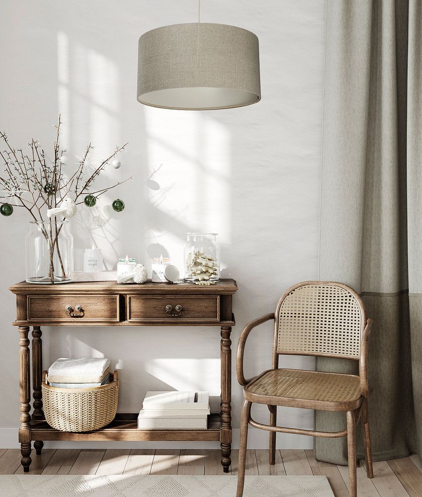 BPS Koncept Len Light lampa wisząca 1x60 W beżowa 0E0-210-40