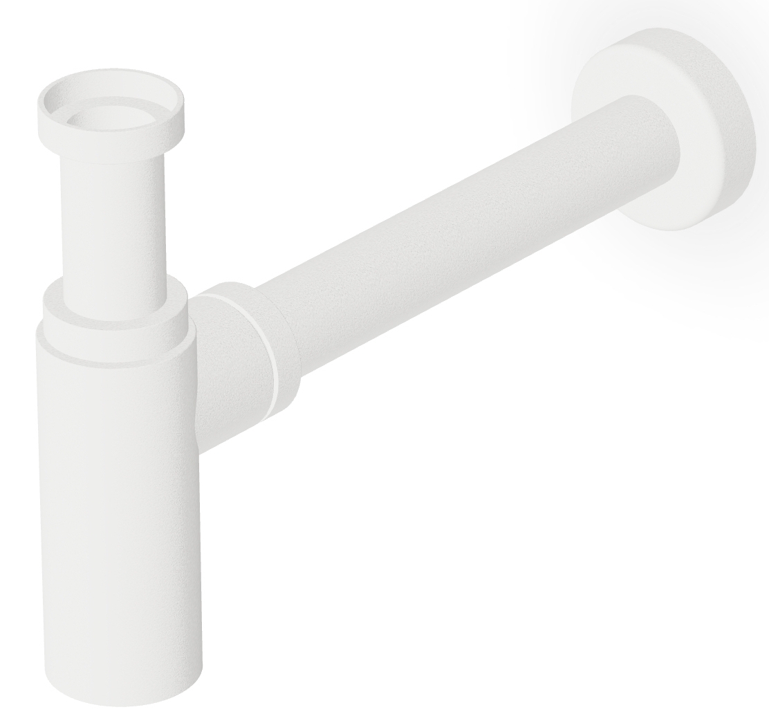 Zucchetti Isy syfon do umywalki butelkowy biały Z9502P.W1