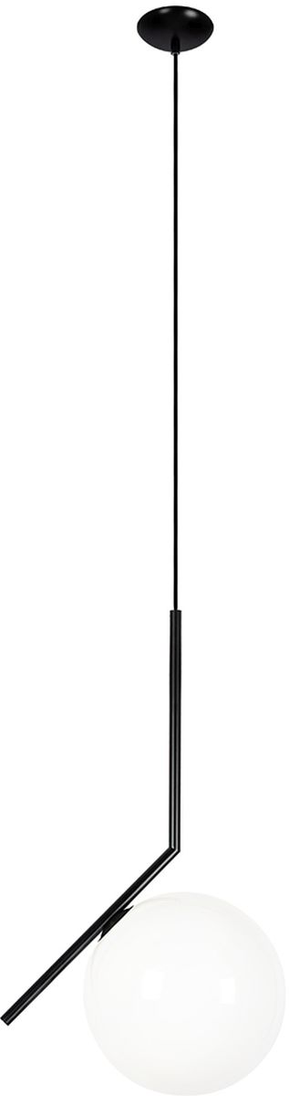 King Home Halm 20 lampa wisząca 1x13W czarny mat/biała MD10563-1-200T.BLACK - Wysyłka w 24h